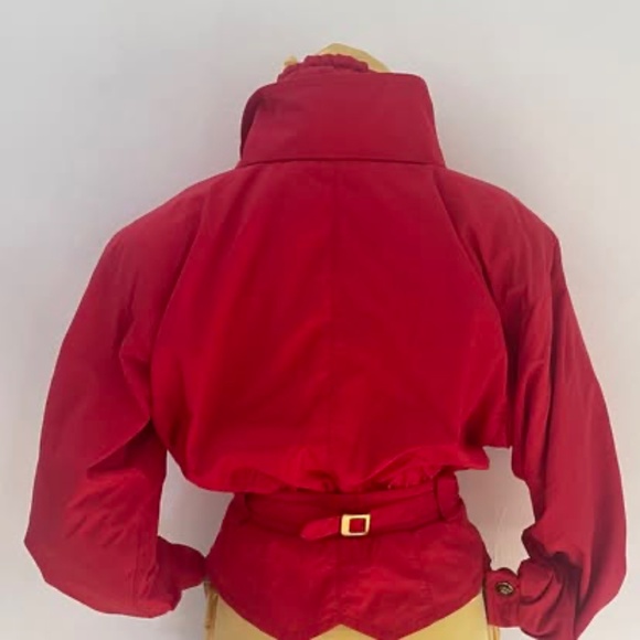Bogner Women's Red and Gold Ski Jacket - Picture 4 of 8